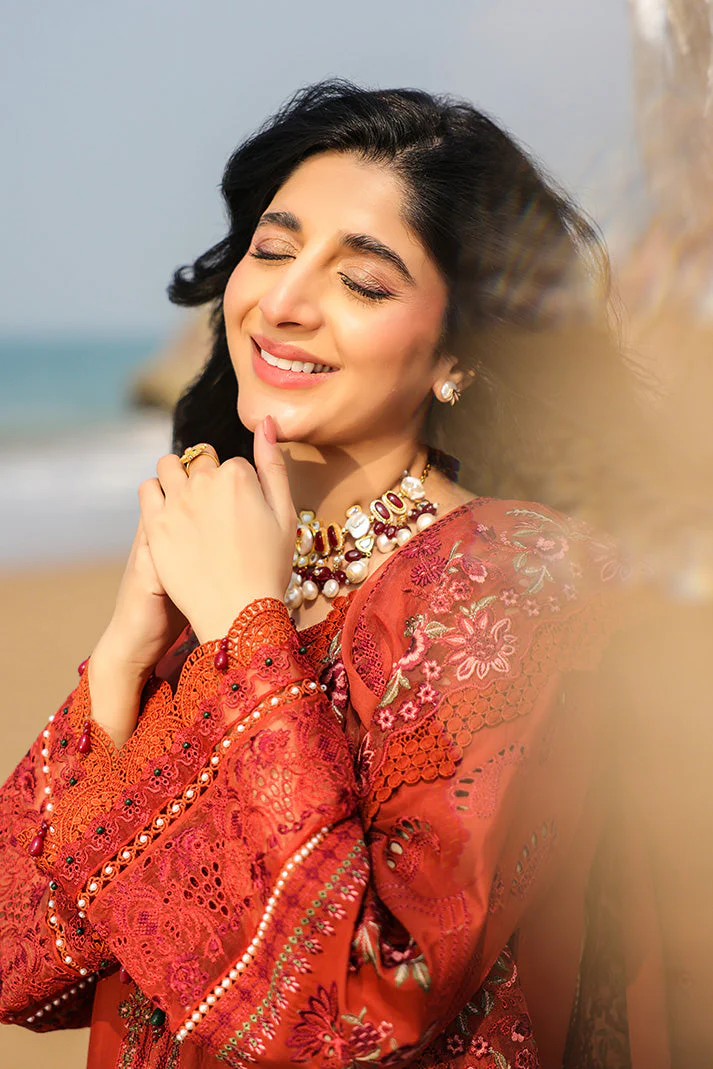 Imrozia Premium SL-103 Mirha Hania Luxury Lawn 2026 - Image 2