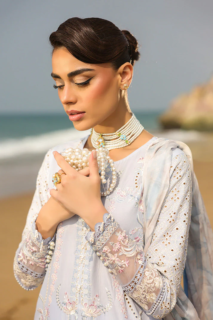 Imrozia Premium SL-105 Havia Hania Luxury Lawn 2026 - Image 2