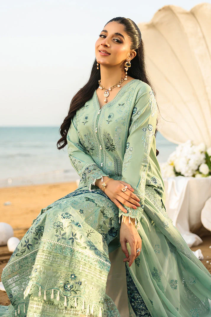 Imrozia Premium SL-111 Naira Hania Luxury Lawn 2026 - Image 2