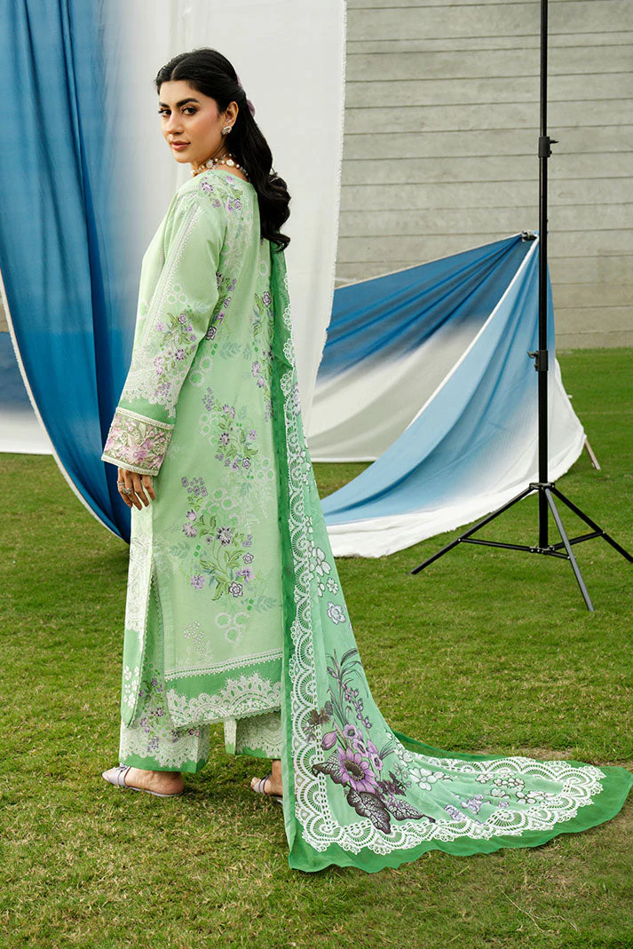 Imrozia Premium SL-117 Mint Blossom Dahlia Summer Lawn 2026 - Image 2