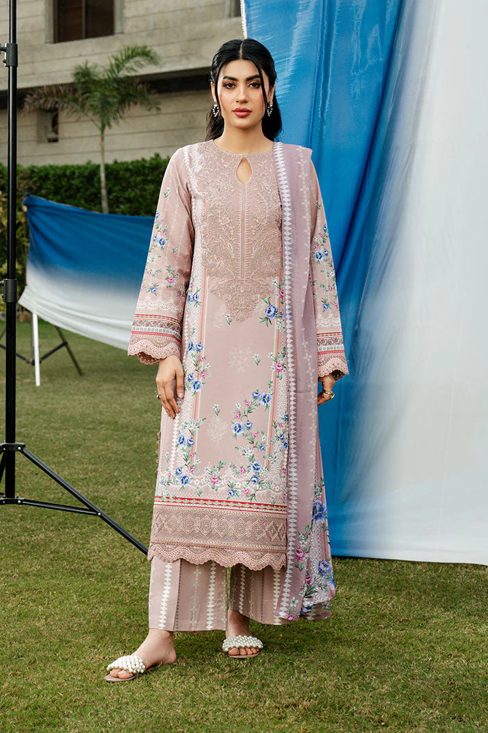 Imrozia Premium SL-119 Mauve Grace Dahlia Summer Lawn 2026