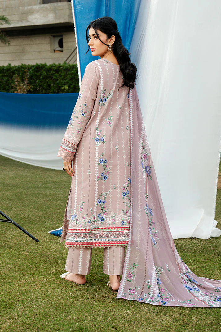 Imrozia Premium SL-119 Mauve Grace Dahlia Summer Lawn 2026 - Image 2