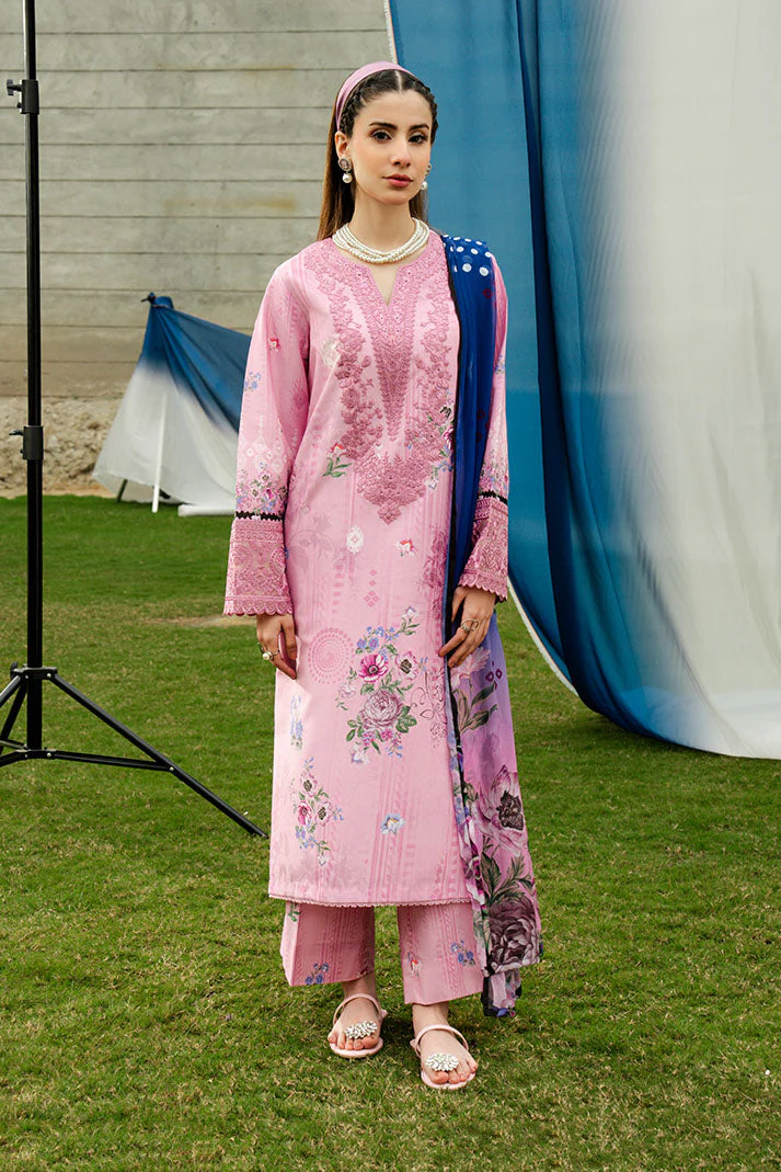 Imrozia Premium SL-126 Pink Sapphire Dahlia Summer Lawn 2026