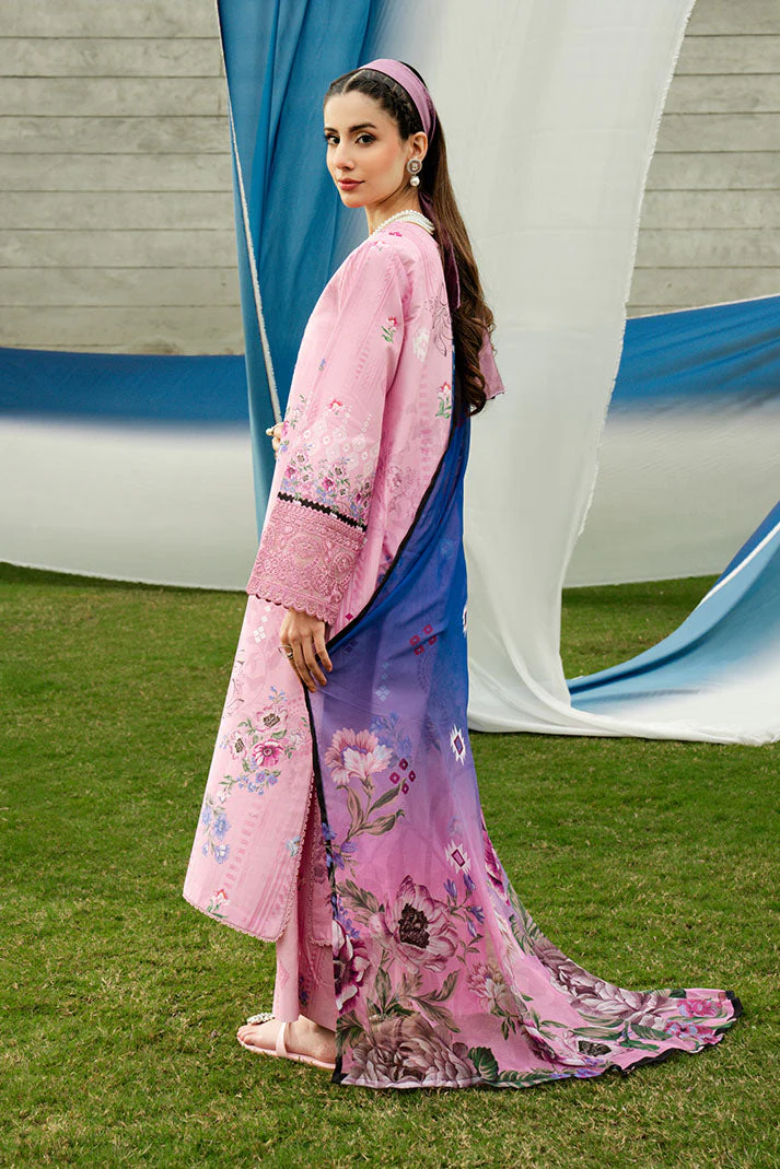 Imrozia Premium SL-126 Pink Sapphire Dahlia Summer Lawn 2026 - Image 2