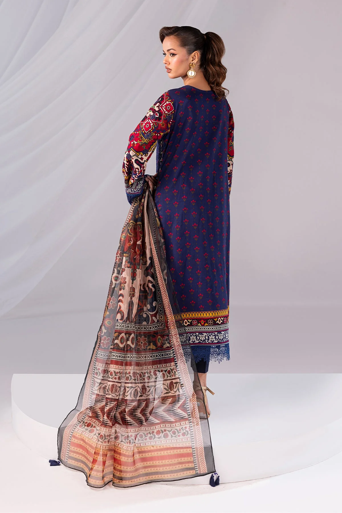 Imrozia Premium SP-66 Elaf Noor Printed Prets 2025 - Image 2