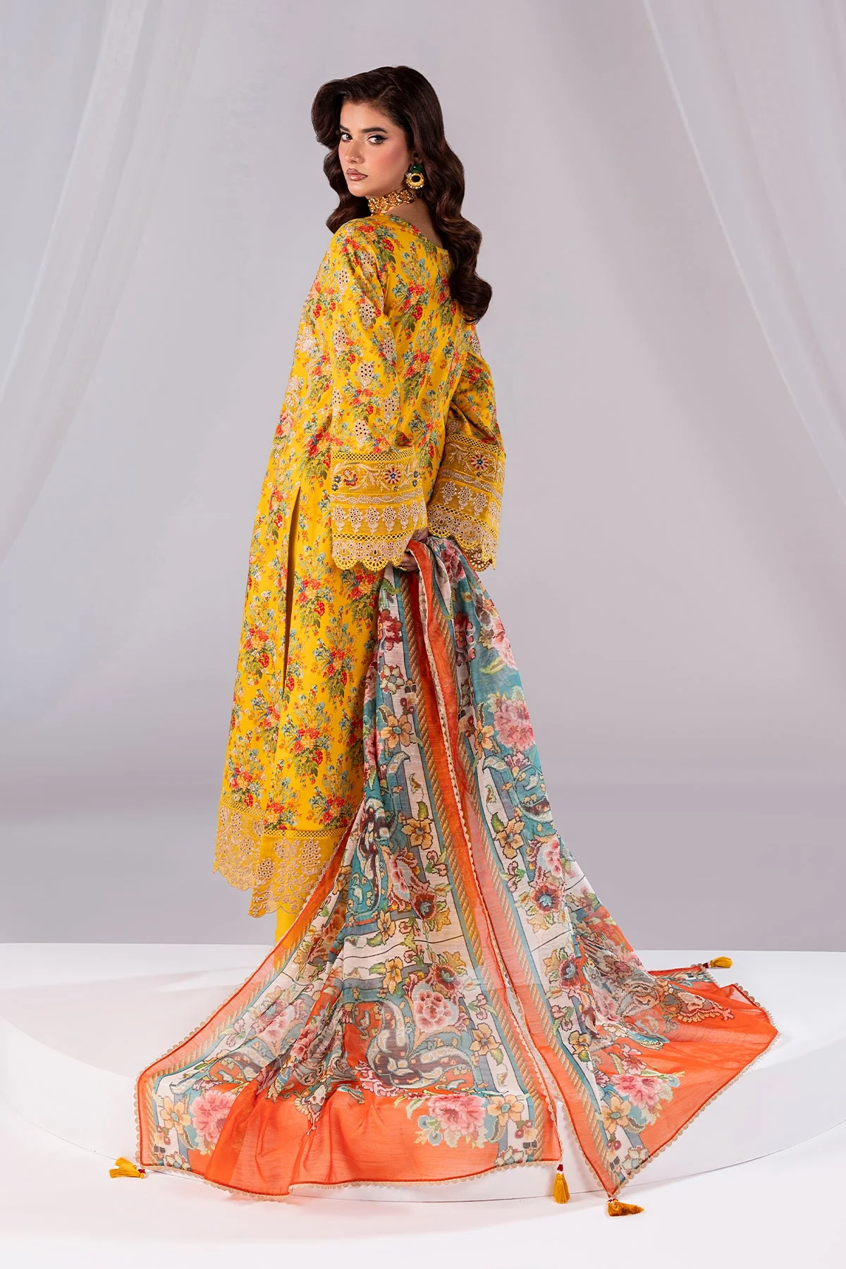 Imrozia Premium SP-69 Aneeqa Noor Printed Prets 2025 - Image 2