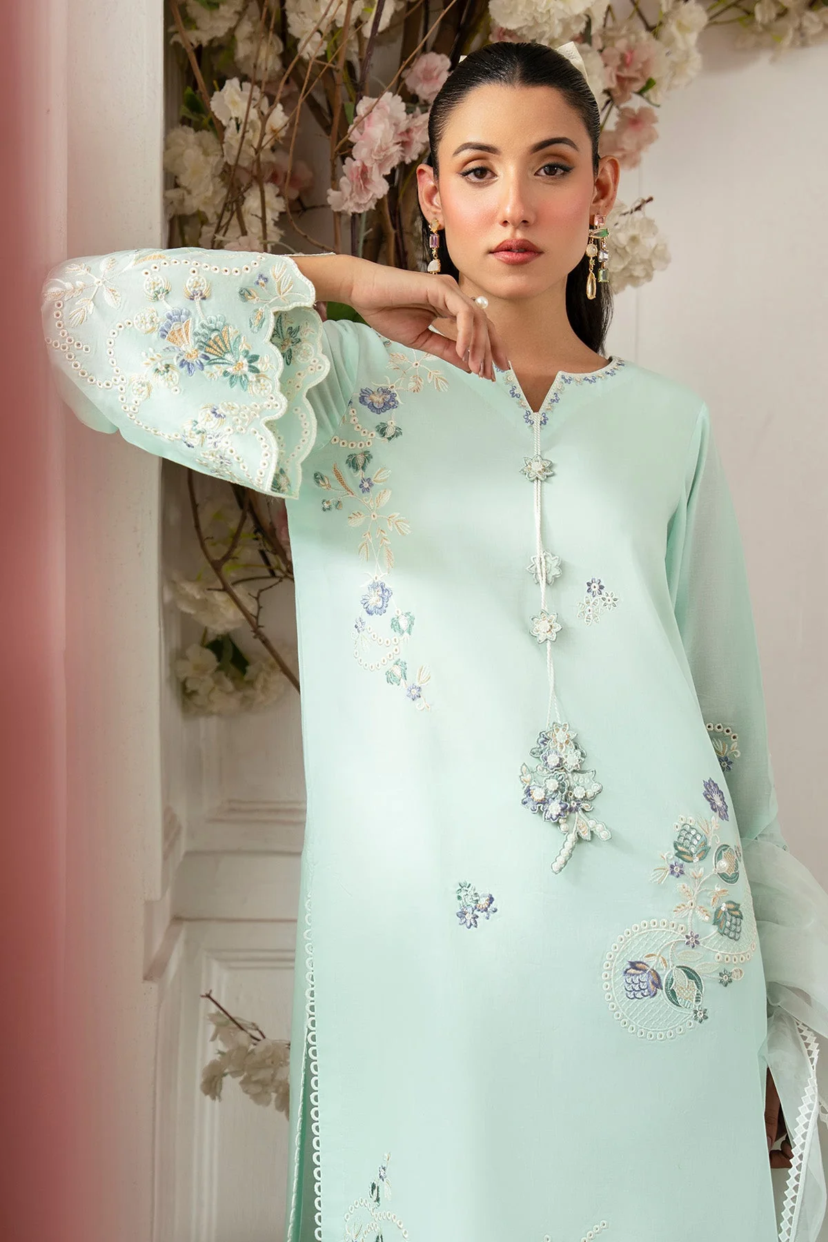 Imrozia Premium SP-73 Dina Kiana Lawn 2025 - Image 2