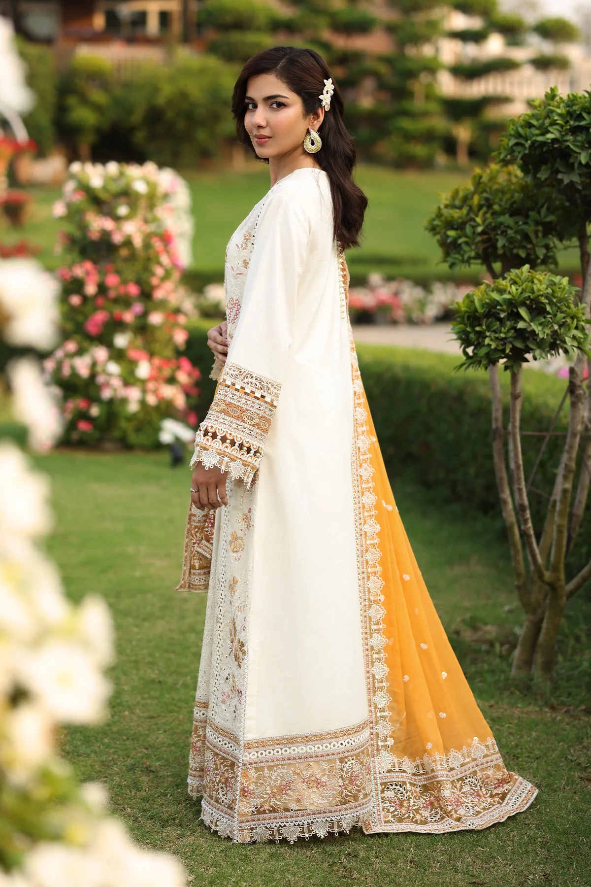 Imrozia SL-91 Lulu Hayam Luxury Lawn 2025 - Image 2