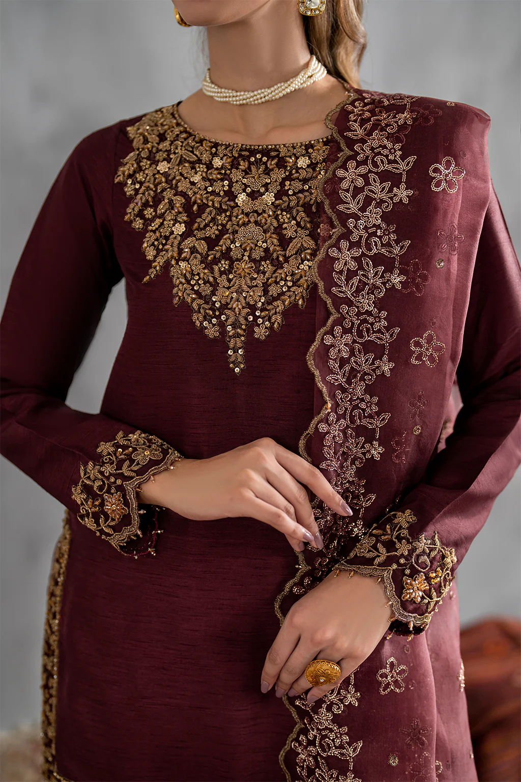 Iznik Fashion IRS-09 Luxe Rawsilk 2024 - Image 2