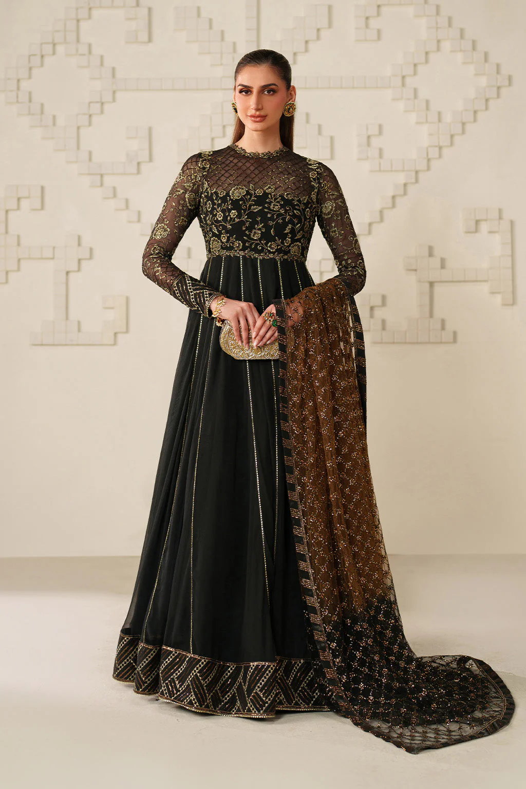 Iznik UE-621 Embroidered Chiffon Festive Formals 2026
