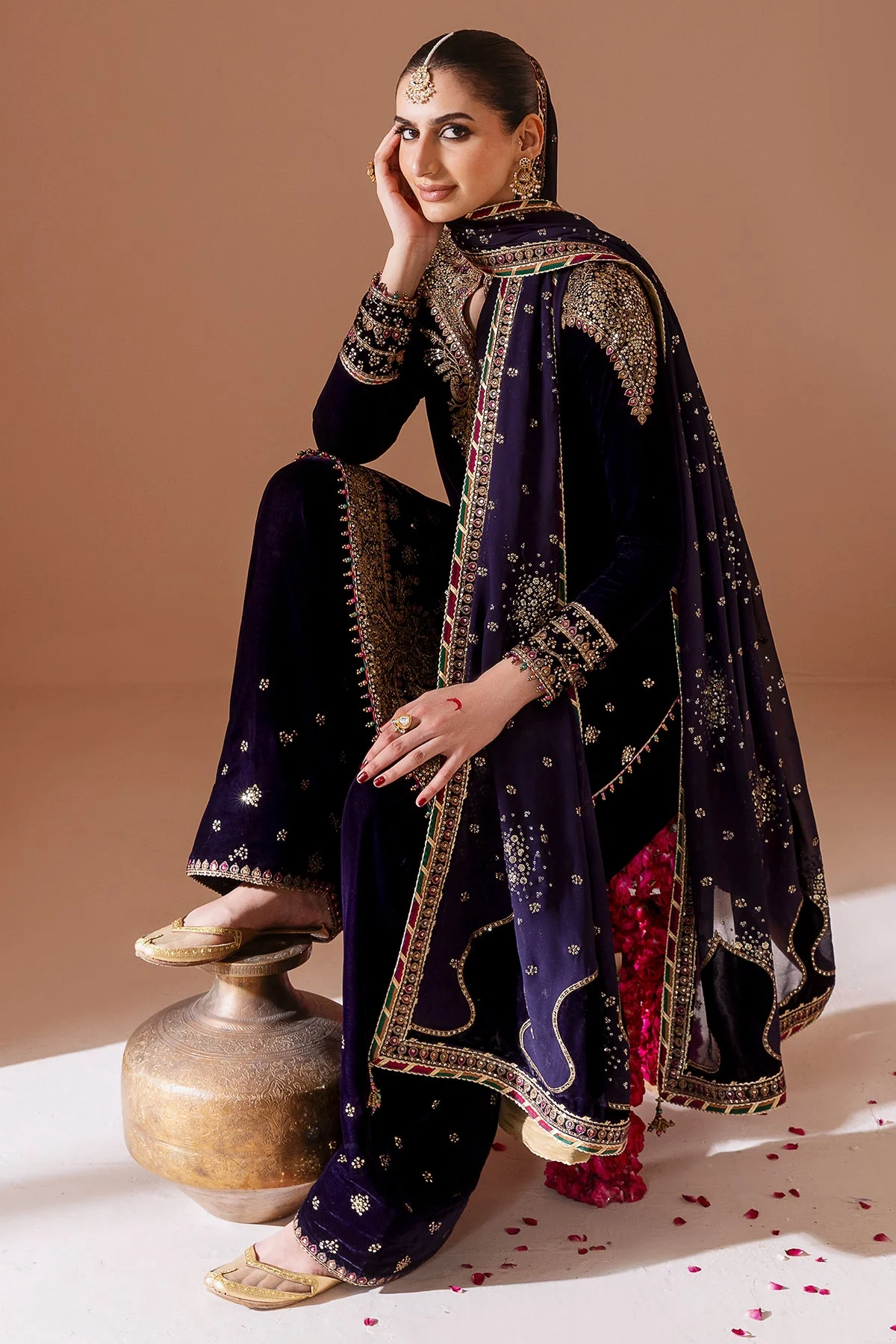 Jazmin CVF D-08 Chandni Velvet Collection 2025 - Image 2