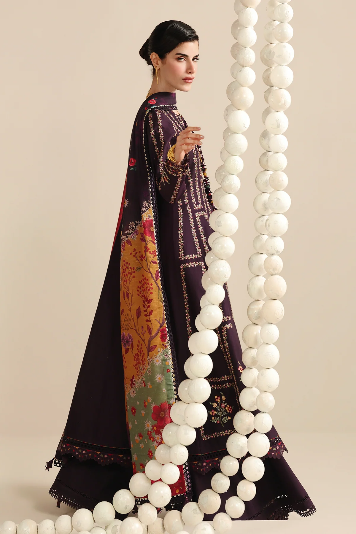Jazmin IL26-D06 Iris Luxury Lawn 2026 - Image 2