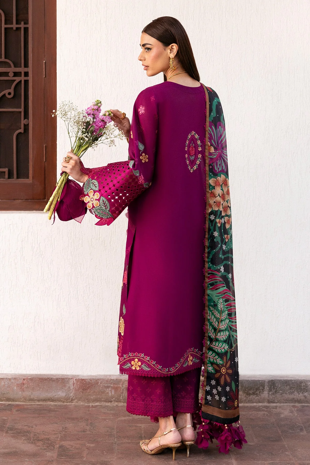 Jazmin SL26-D01 Shahkaar Luxury Eid Collection 2026 - Image 3
