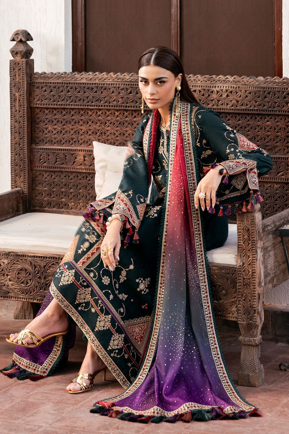 Jazmin SL26-D03 Shahkaar Luxury Eid Collection 2026 - Image 2