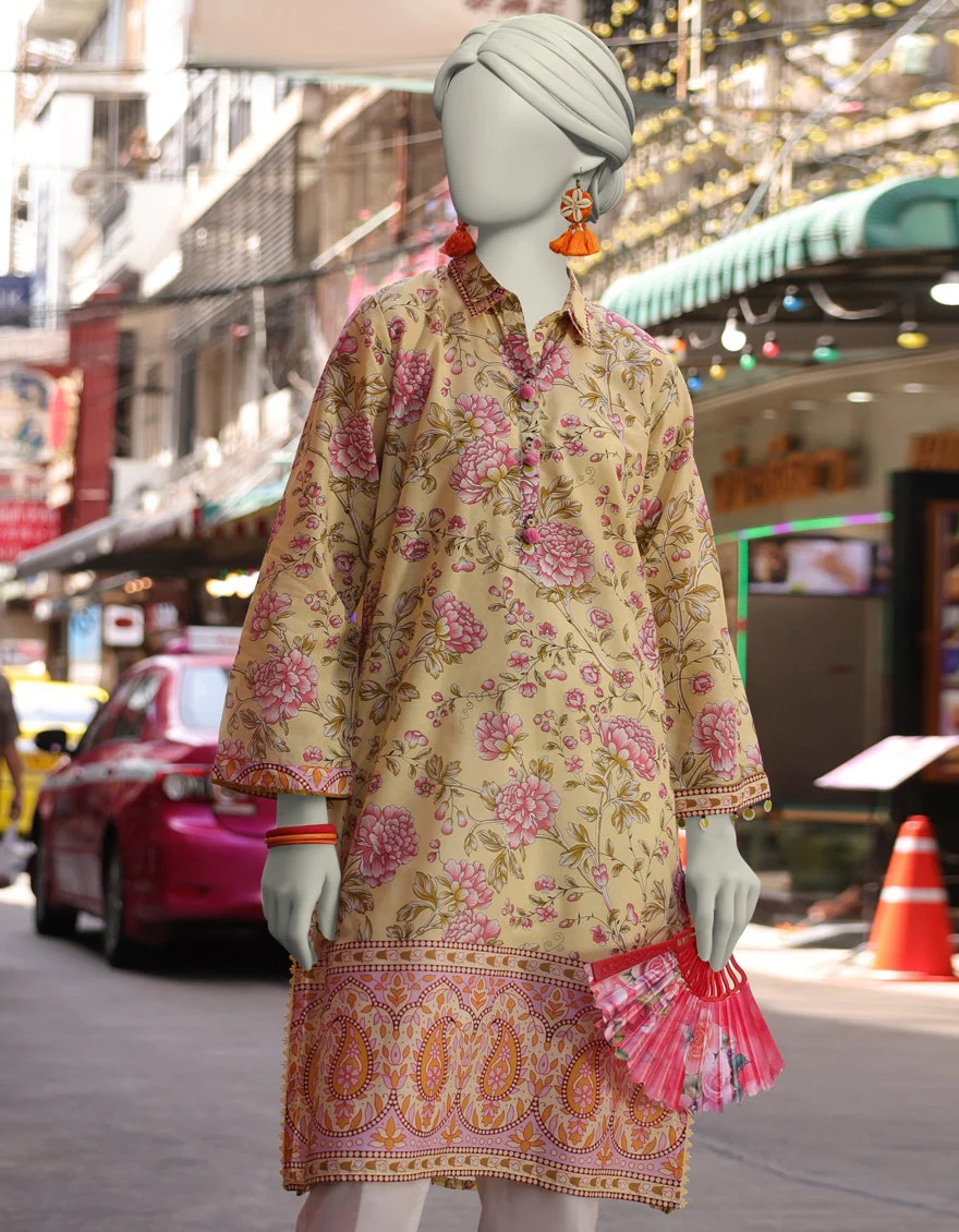 Junaid Jamshaid 1PC-JLAWN-S-JSU-25-906 Multicolor Lawn Printed Shades Of Summer 2025