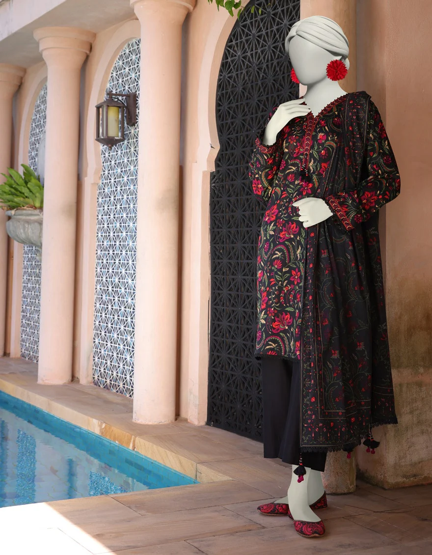 Junaid Jamshaid 2PC-JLAWN-S-JDS-25-1014 Multicolor Lawn Printed Shades Of Summer 2025 - Image 2
