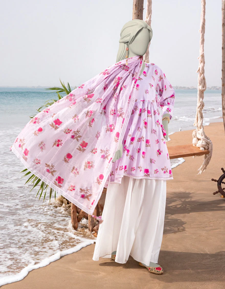 Junaid Jamshaid 2PC-JLAWN-S-JDS-25-1030 Multicolor Lawn Printed Shades Of Summer 2025