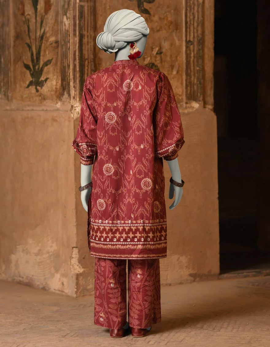 Junaid Jamshaid 2PC-JLAWN-S-JST-25-2038 Multicolor Lawn Printed Shades Of Summer 2025 - Image 2