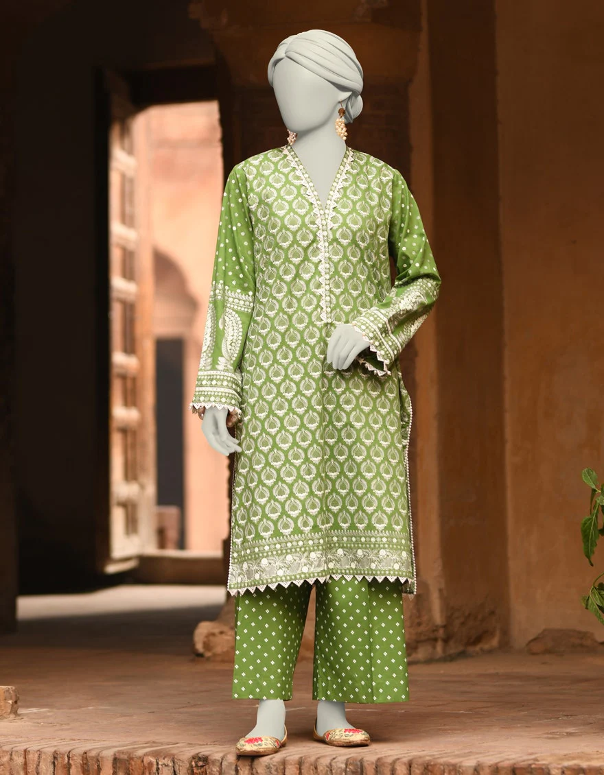Junaid Jamshaid 2PC-JLAWN-S-JST-25-2050 Multicolor Lawn Printed Shades Of Summer 2025