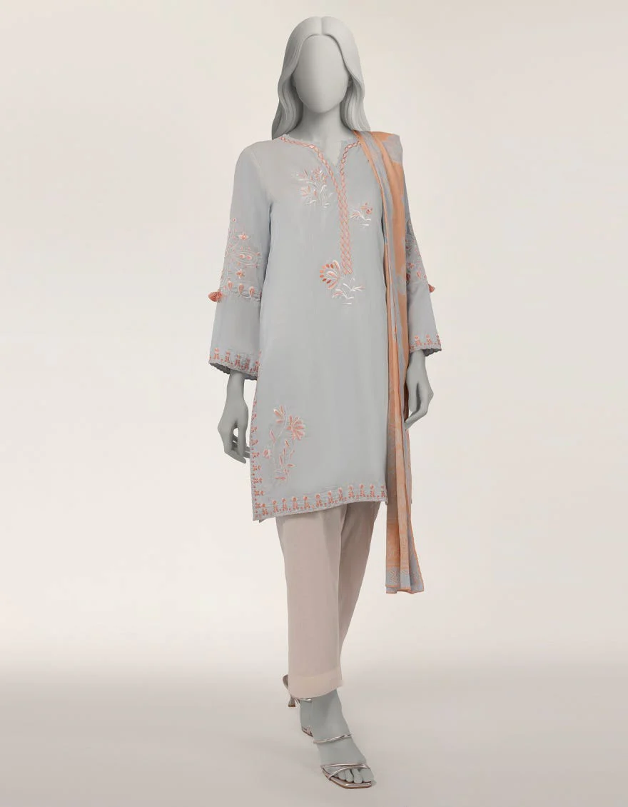 Junaid Jamshaid JDS261218S Blue Spring Lawn 2026