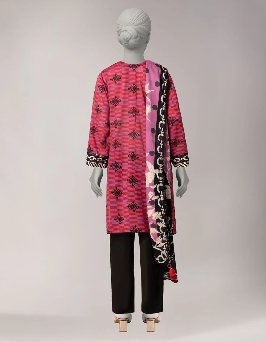 Junaid Jamshaid JDS261258U Multicolor Spring Lawn 2026 - Image 2