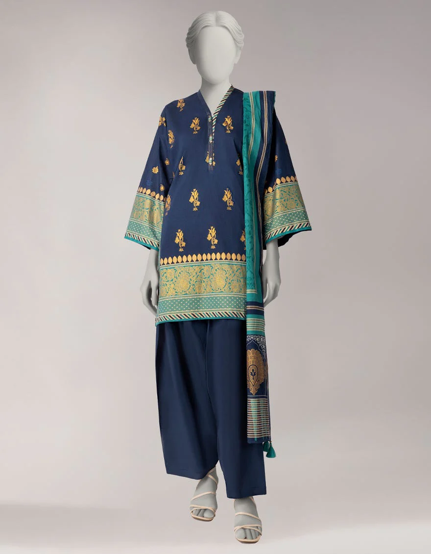Junaid Jamshaid JL261090U Blue Spring Lawn 2026
