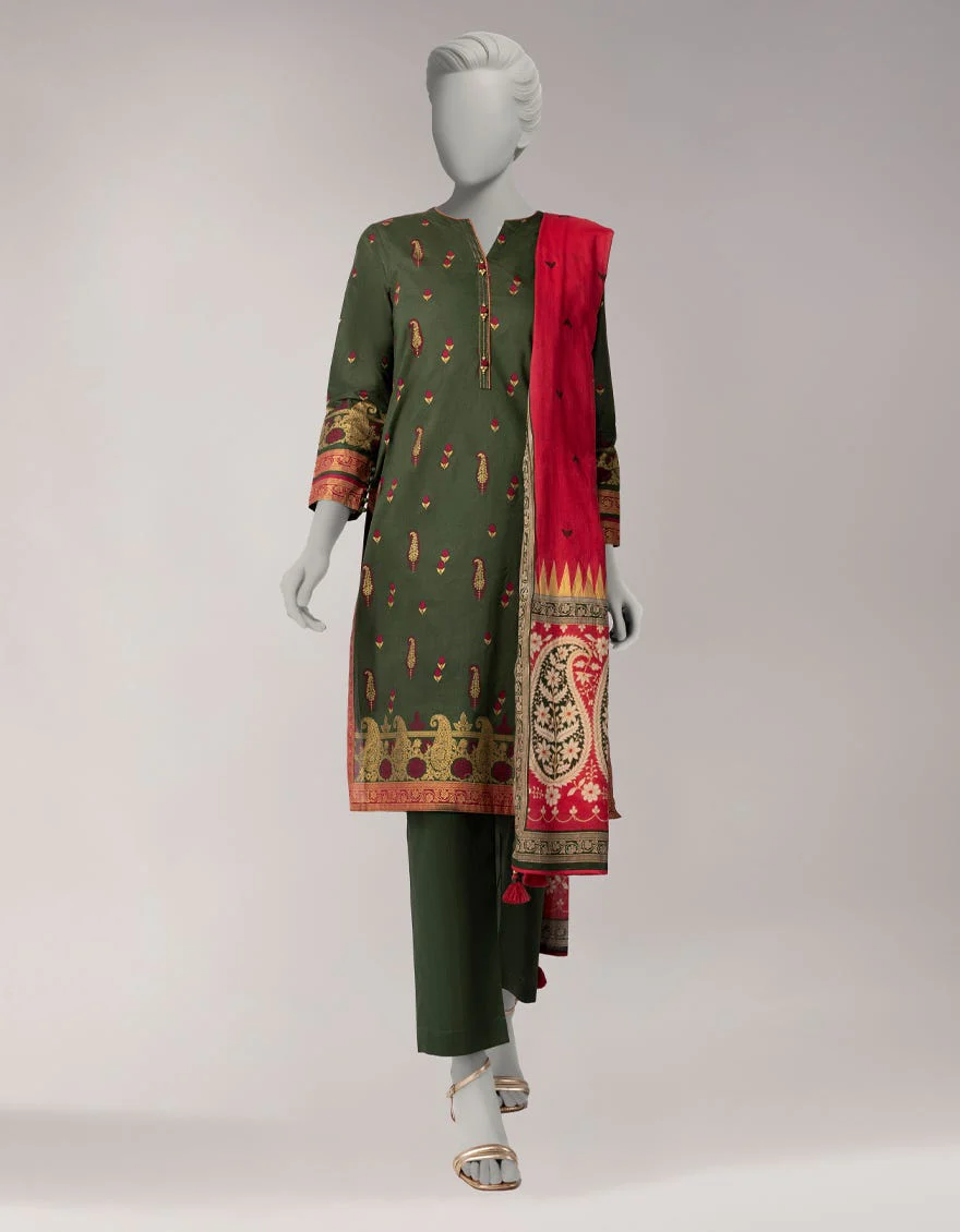 Junaid Jamshaid JL261092U Green Spring Lawn 2026
