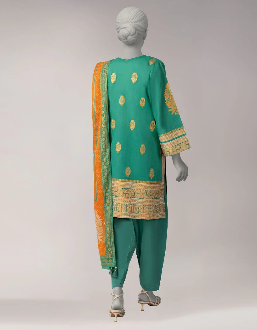 Junaid Jamshaid JL261093S Green Spring Lawn 2026 - Image 2