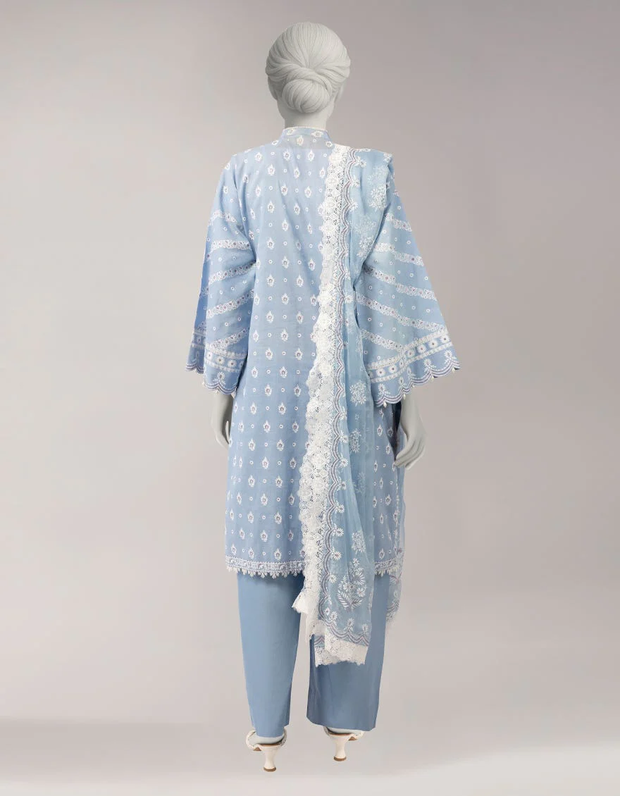 Junaid Jamshaid JL261100S Blue Spring Lawn 2026 - Image 2