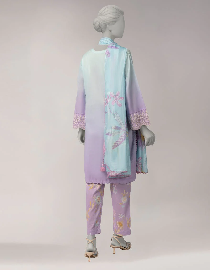 Junaid Jamshaid JL261106U Lilac Spring Lawn 2026 - Image 2