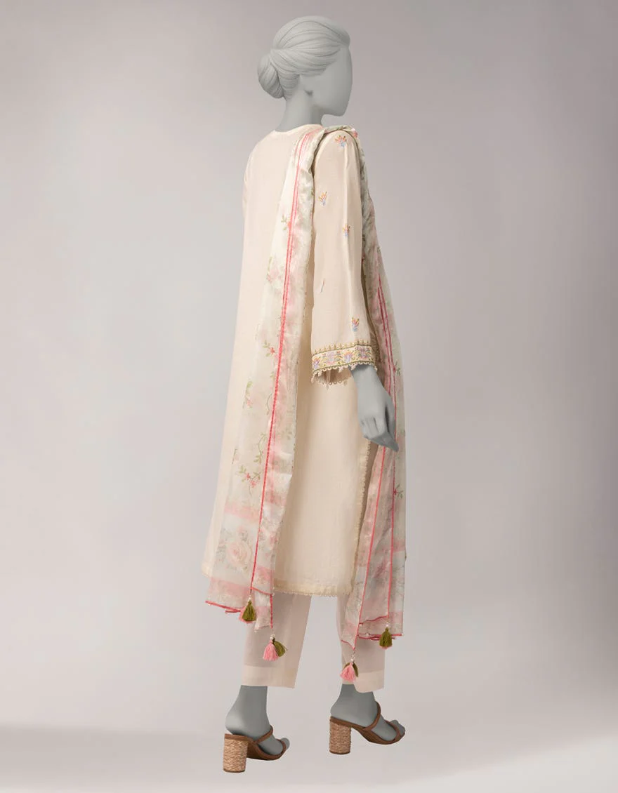 Junaid Jamshaid JL261116S Off-White Spring Lawn 2026 - Image 2