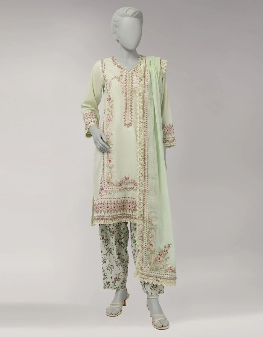 Junaid Jamshaid JL261123U Green Spring Lawn 2026