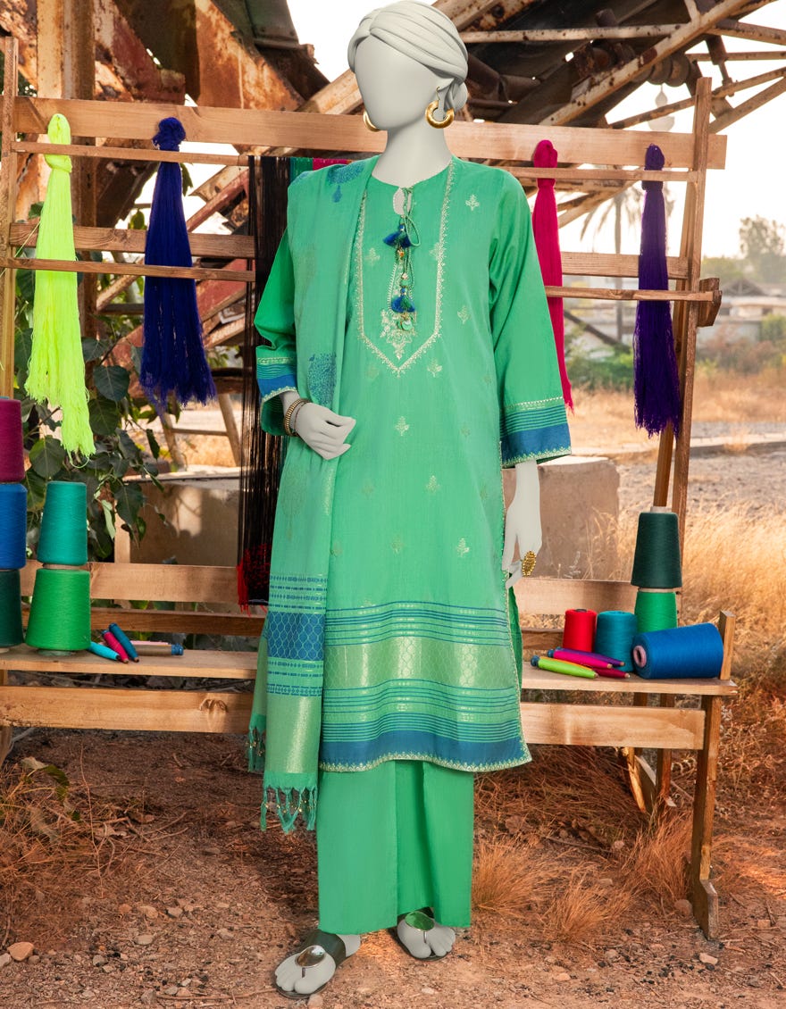 Junaid Jamshaid JLAWN-S-25-3132 Mid Summer Collection 2025