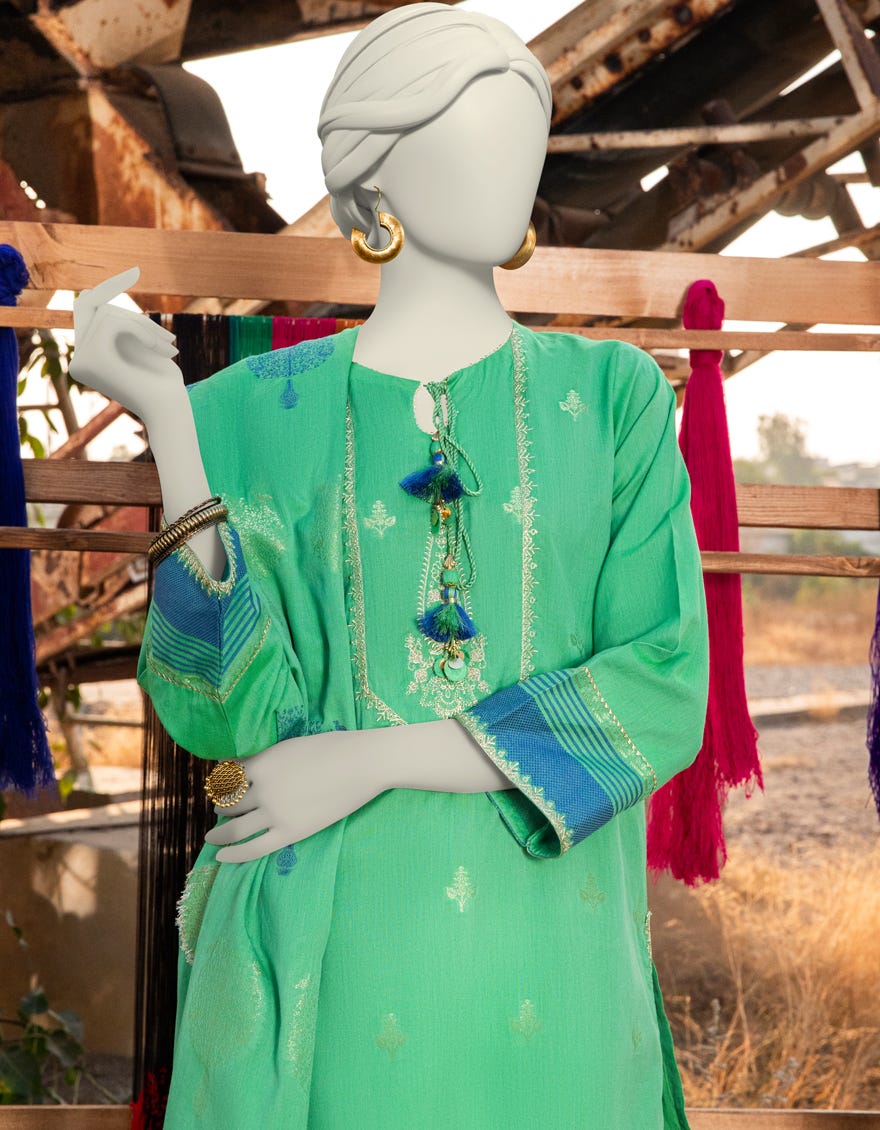 Junaid Jamshaid JLAWN-S-25-3132 Mid Summer Collection 2025 - Image 2
