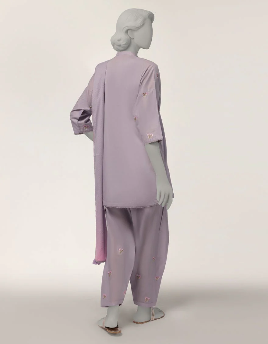 Junaid Jamshaid JLS26374S Purple Spring Lawn 2026 - Image 2