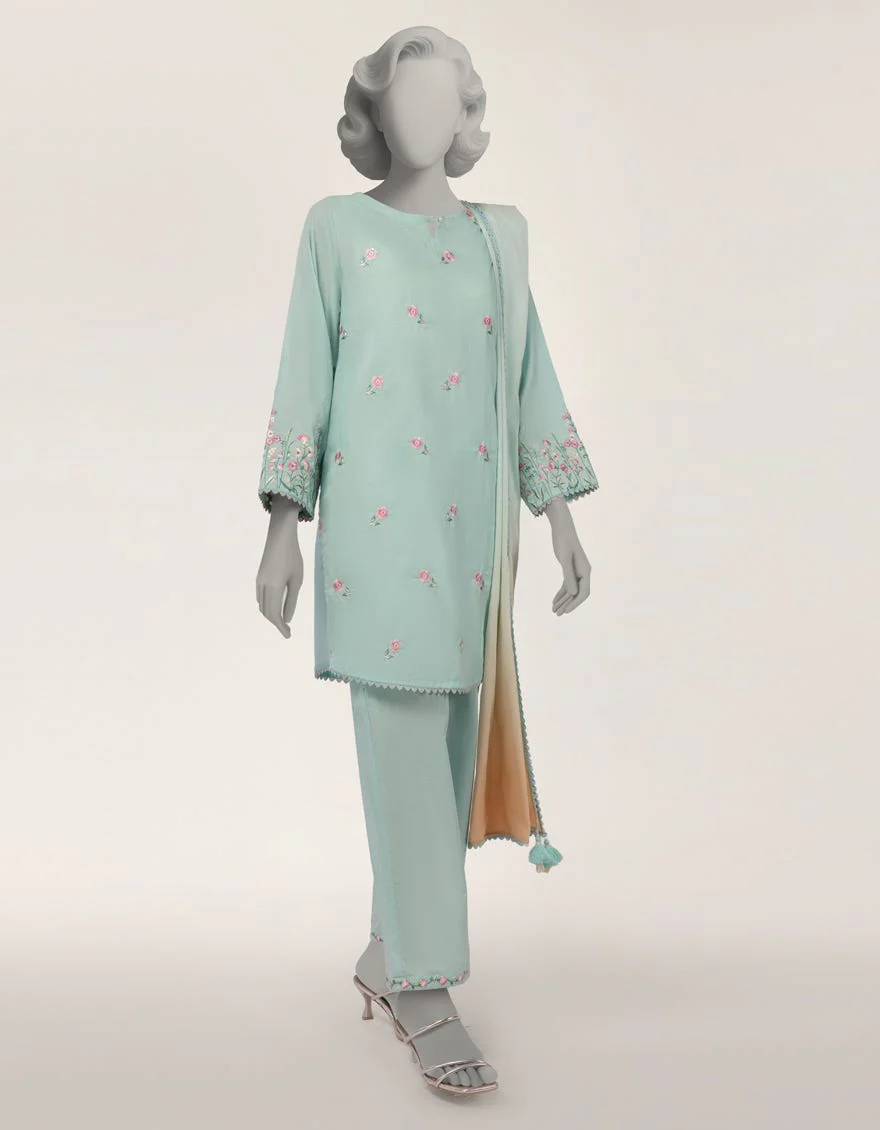 Junaid Jamshaid JLS26375S Green Spring Lawn 2026