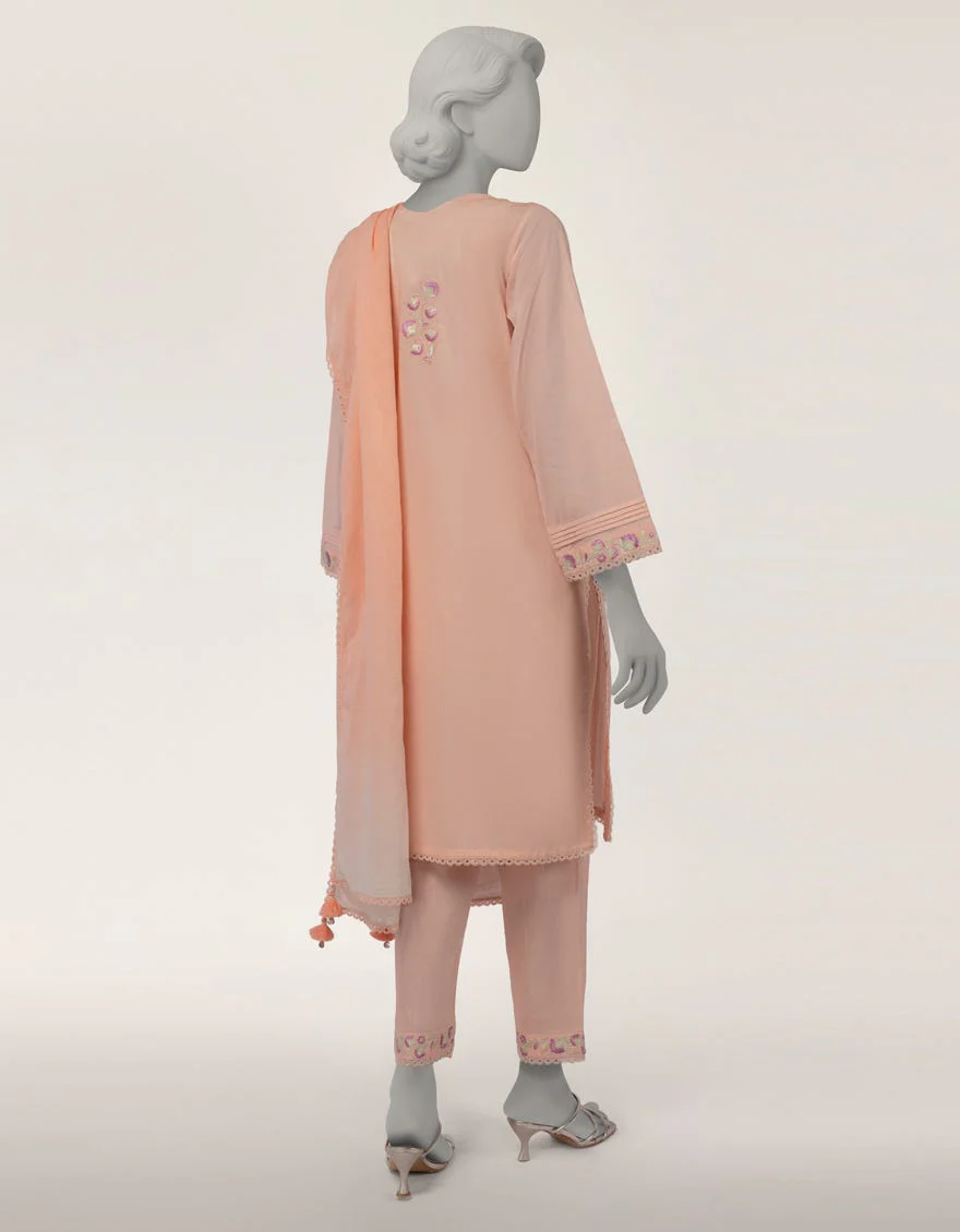 Junaid Jamshaid JLS26376S Pink Spring Lawn 2026 - Image 2