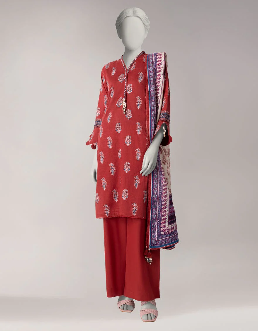 Junaid Jamshaid JLU263663U Multicolor Spring Lawn 2026