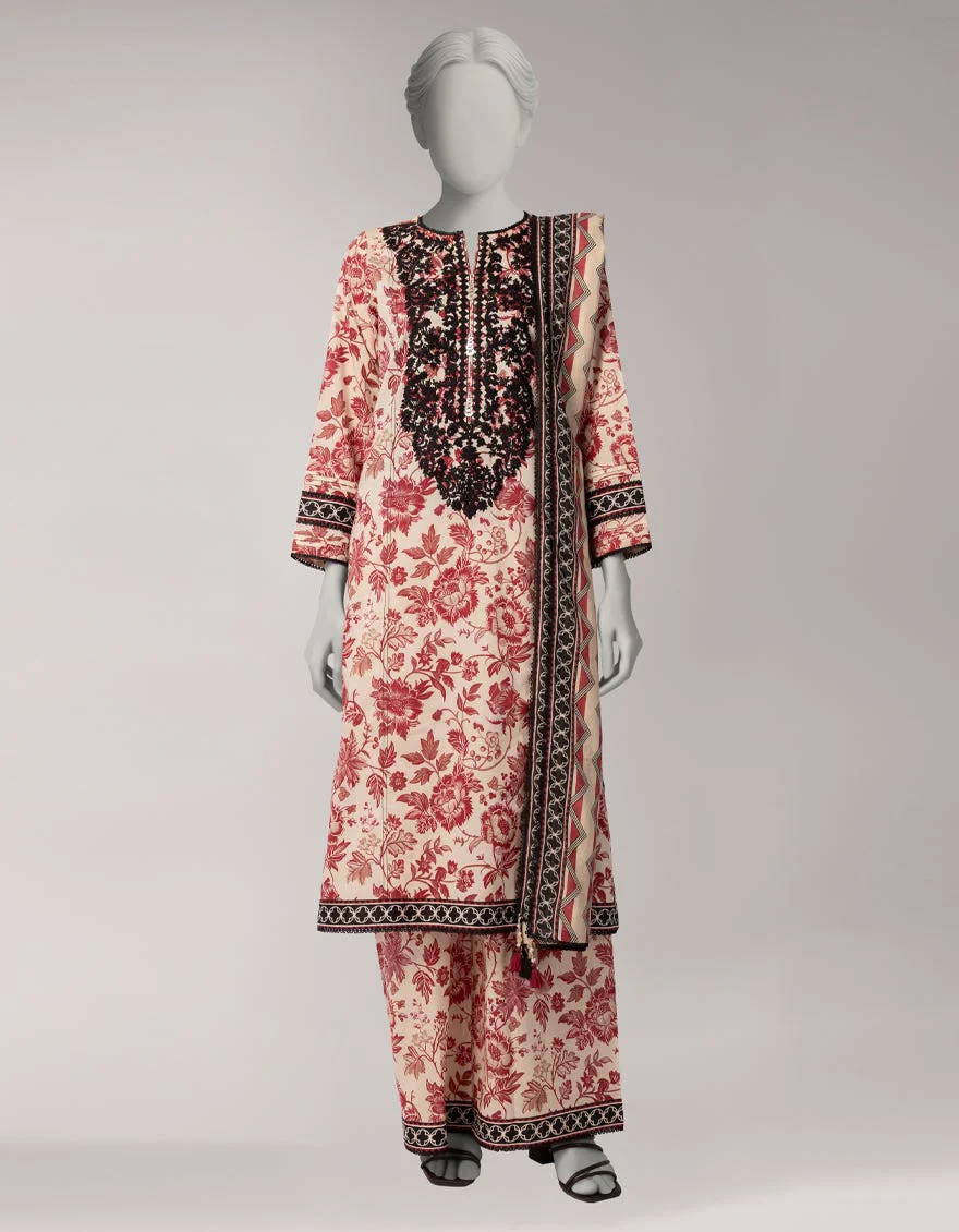 Junaid Jamshaid JLU263743U Multicolor Spring Lawn 2026