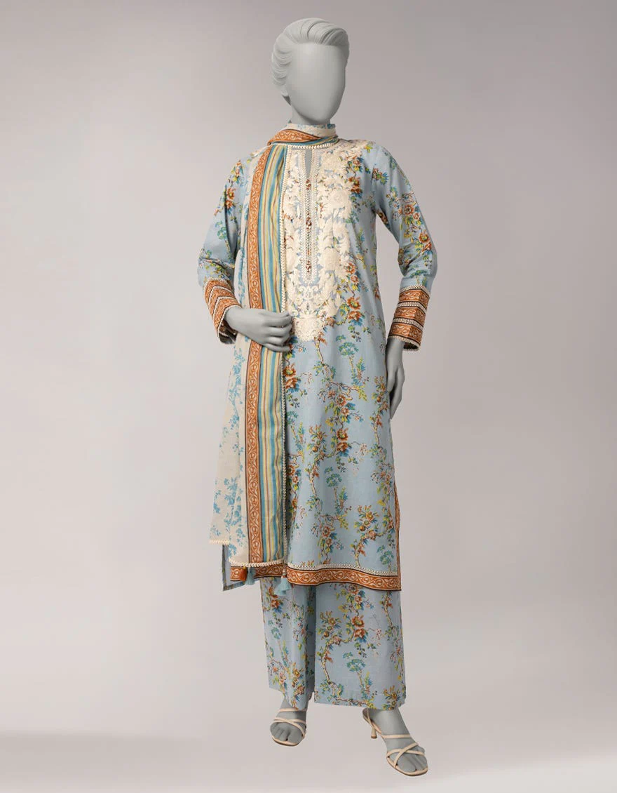 Junaid Jamshaid JLU263744U Multicolor Spring Lawn 2026