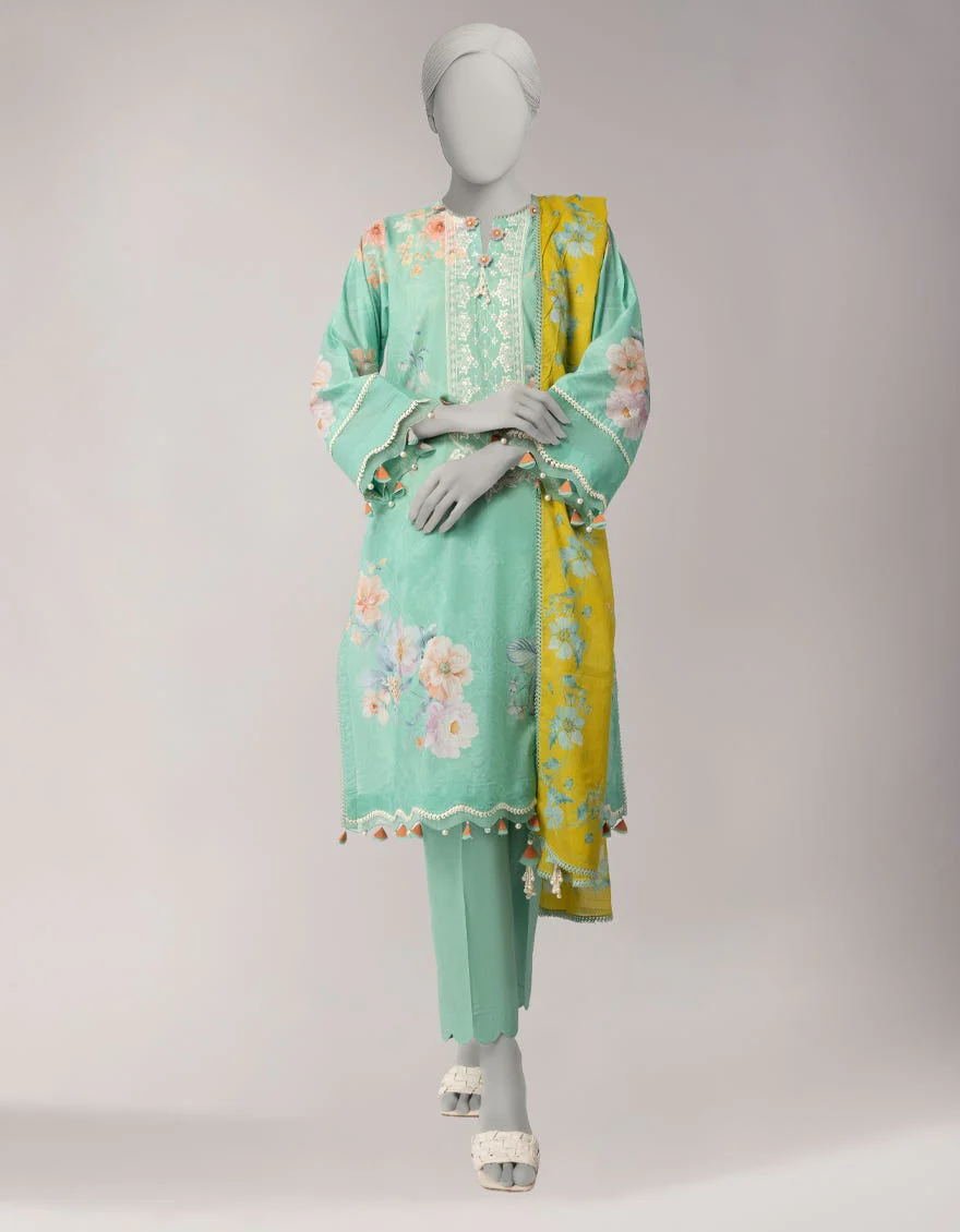 Junaid Jamshaid JLU263753U Multicolor Spring Lawn 2026