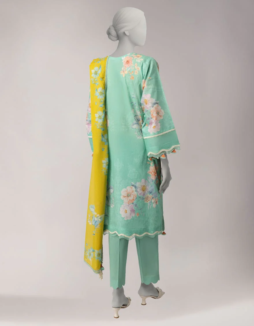 Junaid Jamshaid JLU263753U Multicolor Spring Lawn 2026 - Image 2