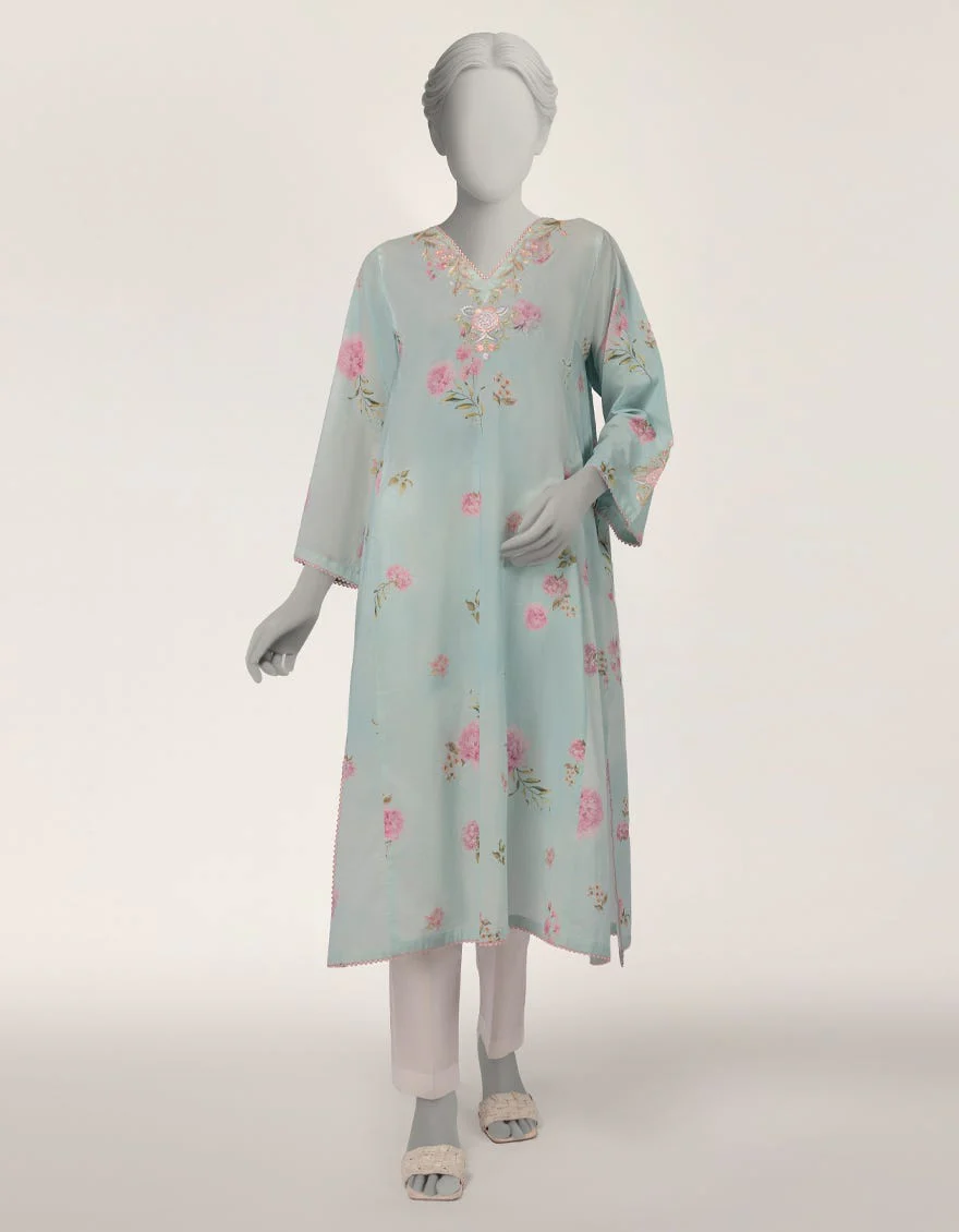 Junaid Jamshaid JSS26610S Blue Spring Lawn 2026