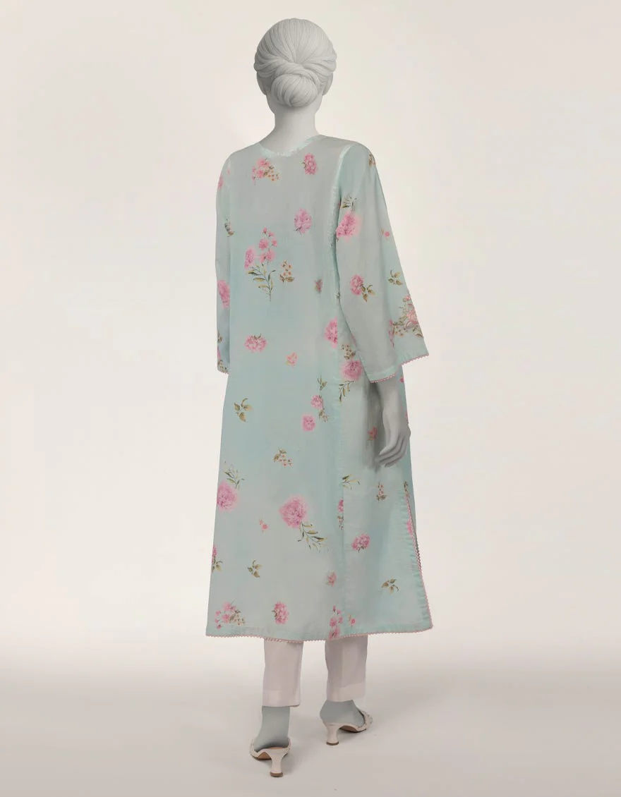 Junaid Jamshaid JSS26610S Blue Spring Lawn 2026 - Image 2