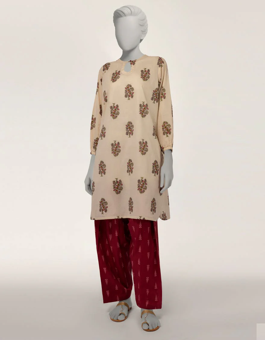 Junaid Jamshaid JST262286S Off-White Spring Lawn 2026