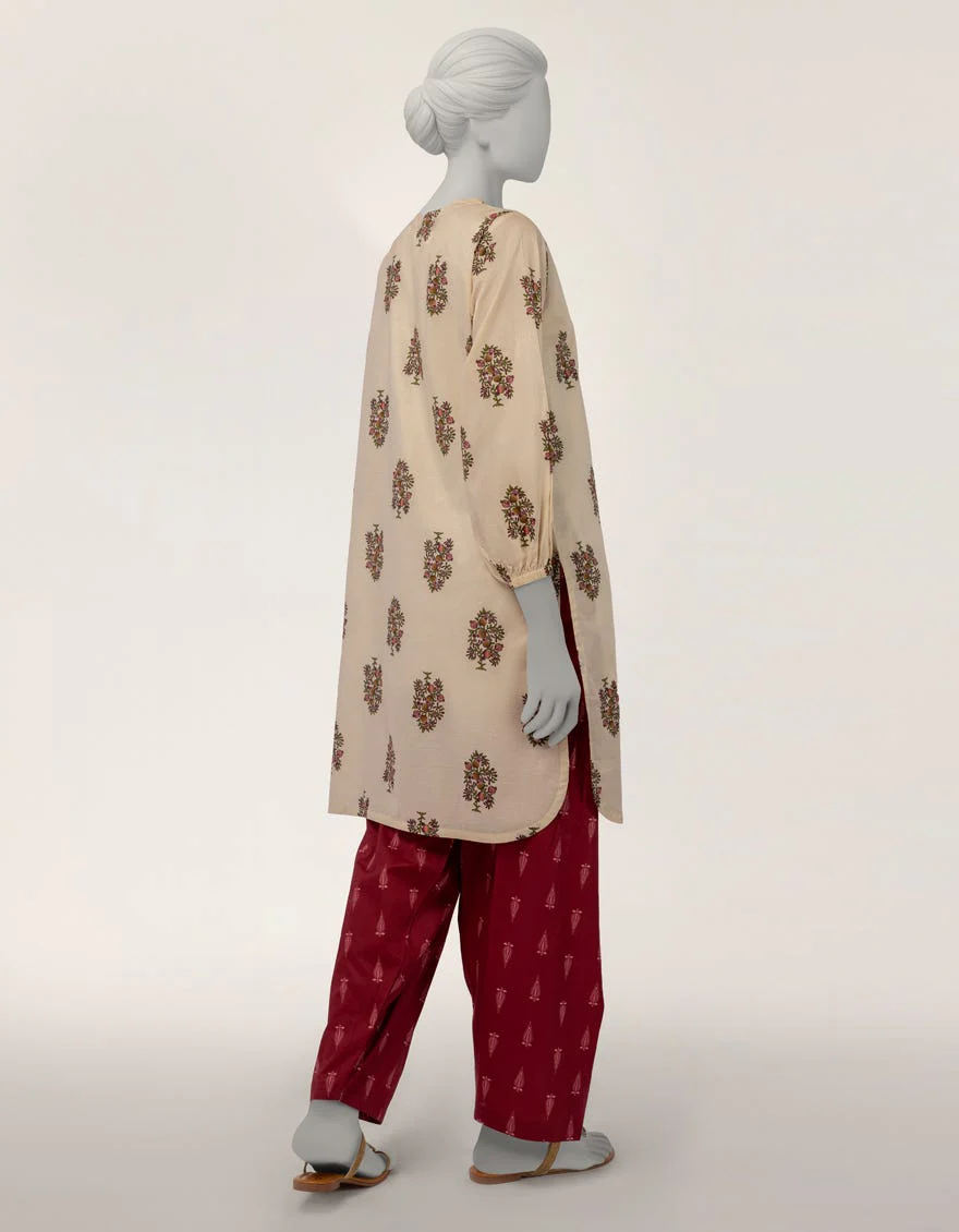 Junaid Jamshaid JST262286S Off-White Spring Lawn 2026 - Image 2