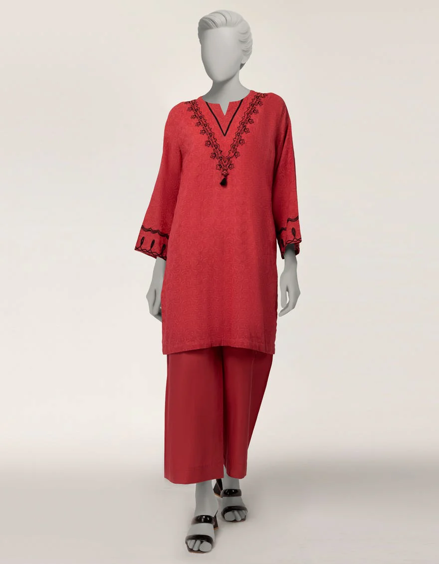 Junaid Jamshaid JST262298S Red Spring Lawn 2026