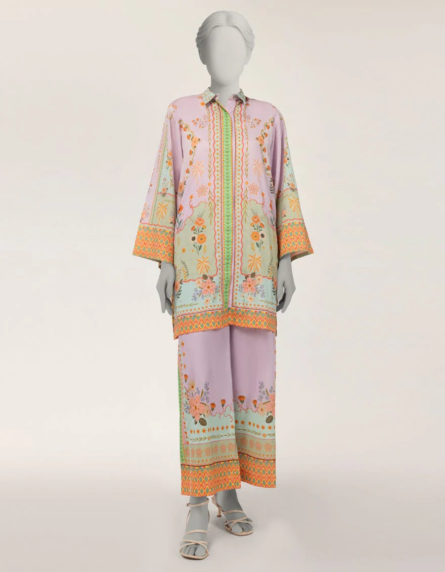 Junaid Jamshaid JST262300S Purple Spring Lawn 2026