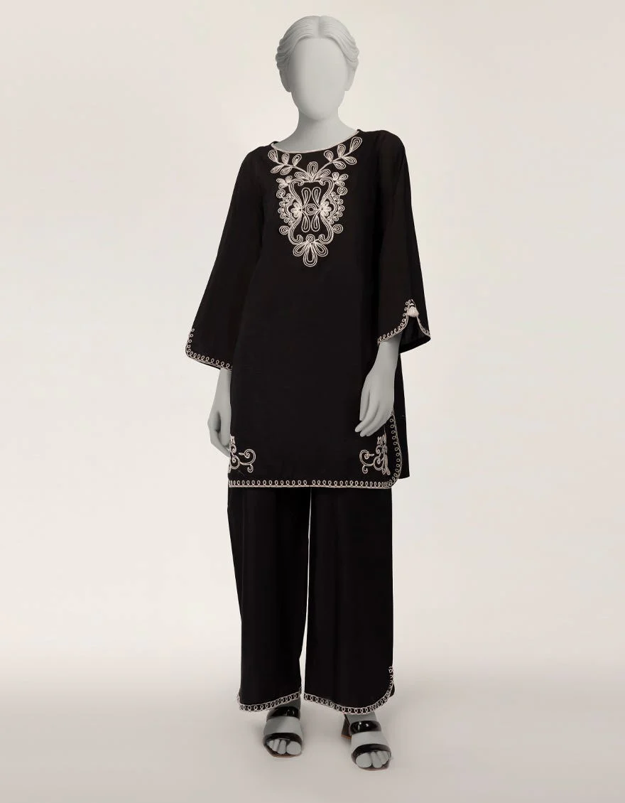 Junaid Jamshaid JST262304S Black Spring Lawn 2026