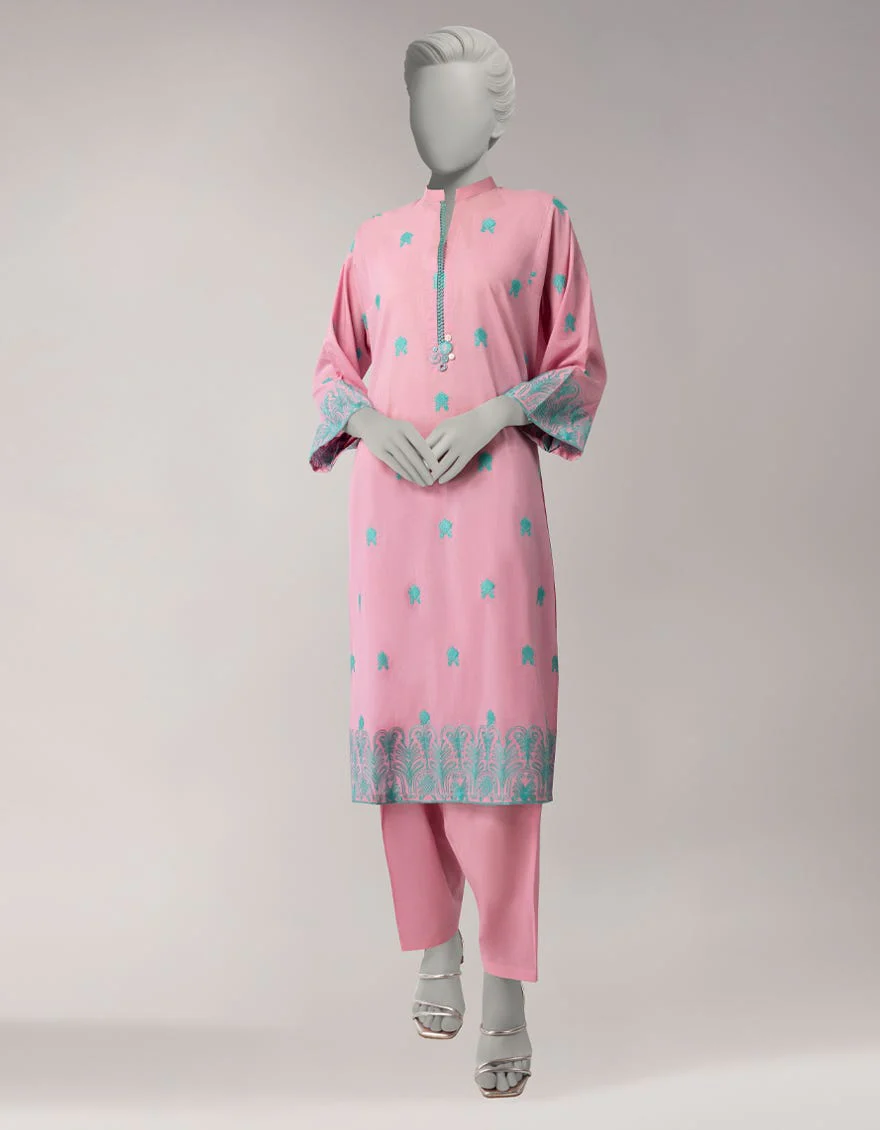Junaid Jamshaid JST262354U Pink Spring Lawn 2026